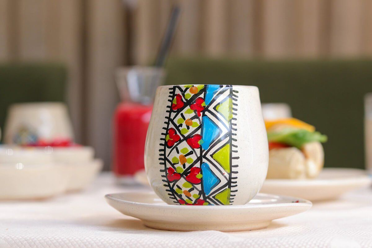 Ceramic Breakfast Set 25 pieces