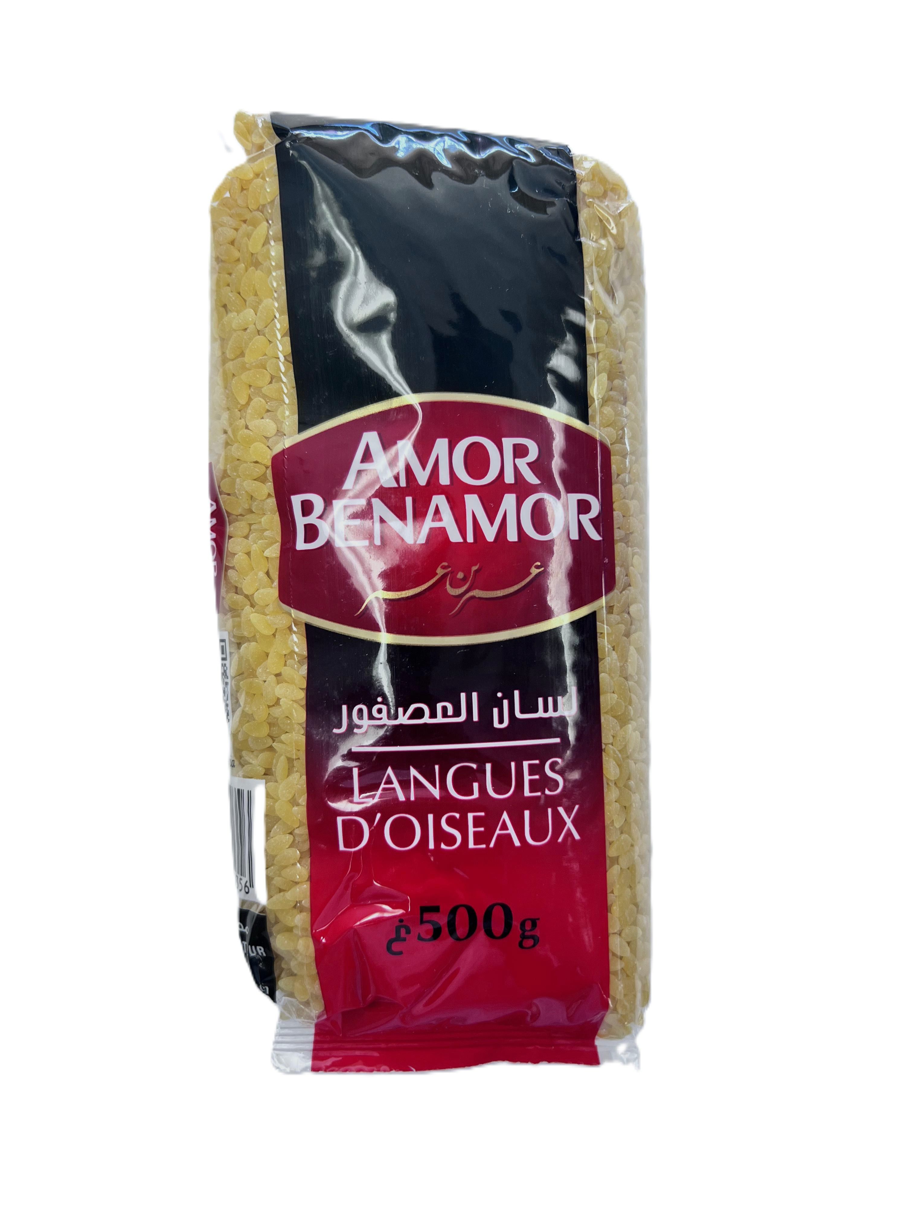 Algerian Pasta Amor Benamor 500g(Langue Doiseaux)