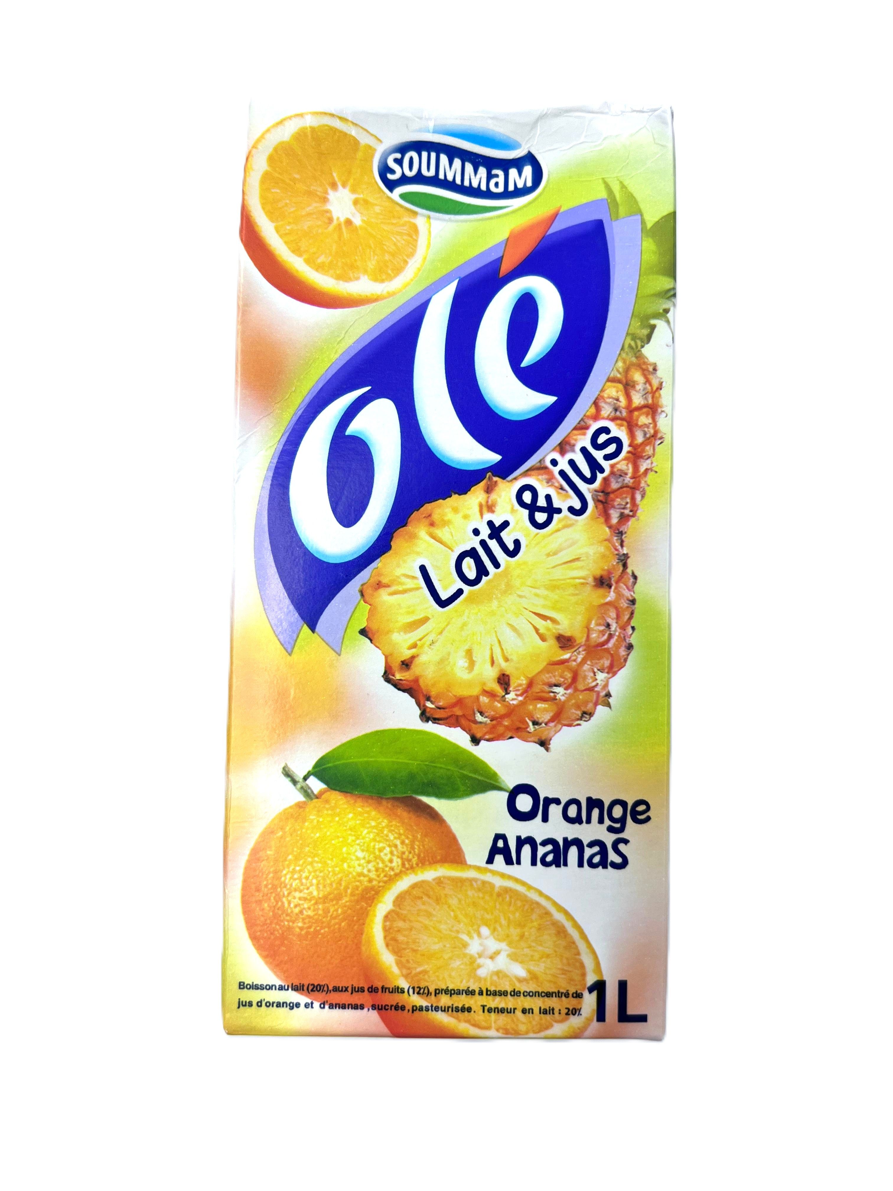 Soumam milk and fruit juice Ole 1L