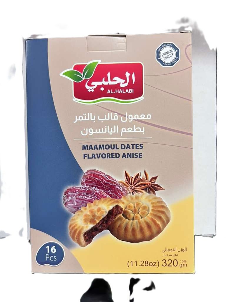 AL HALABI MAMMOUL WITH ANISE 16P 320G*12