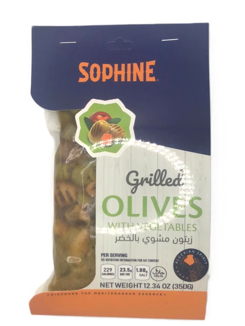 Grilled  olives 350g