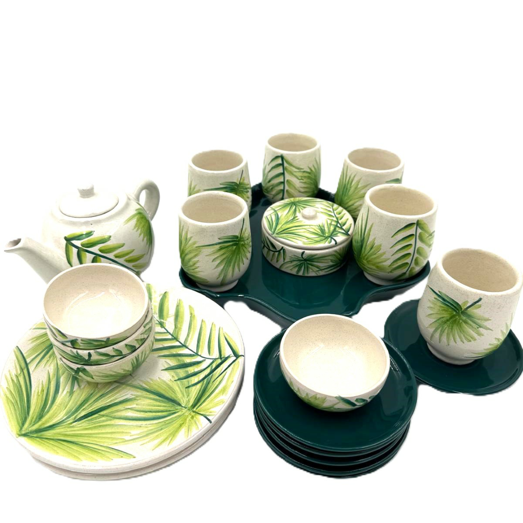Ceramic Breakfast Set 25 pieces