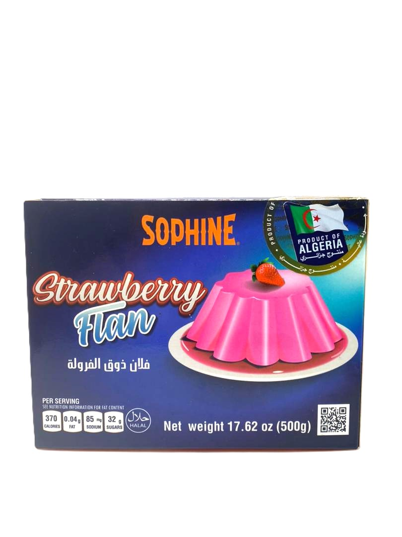 SOPHINE Powdered Strawberry Flan 500G