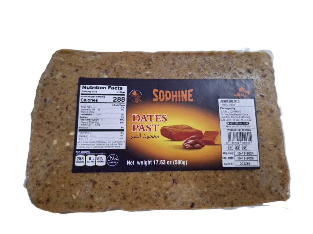 SOPHINE Date Paste 500G