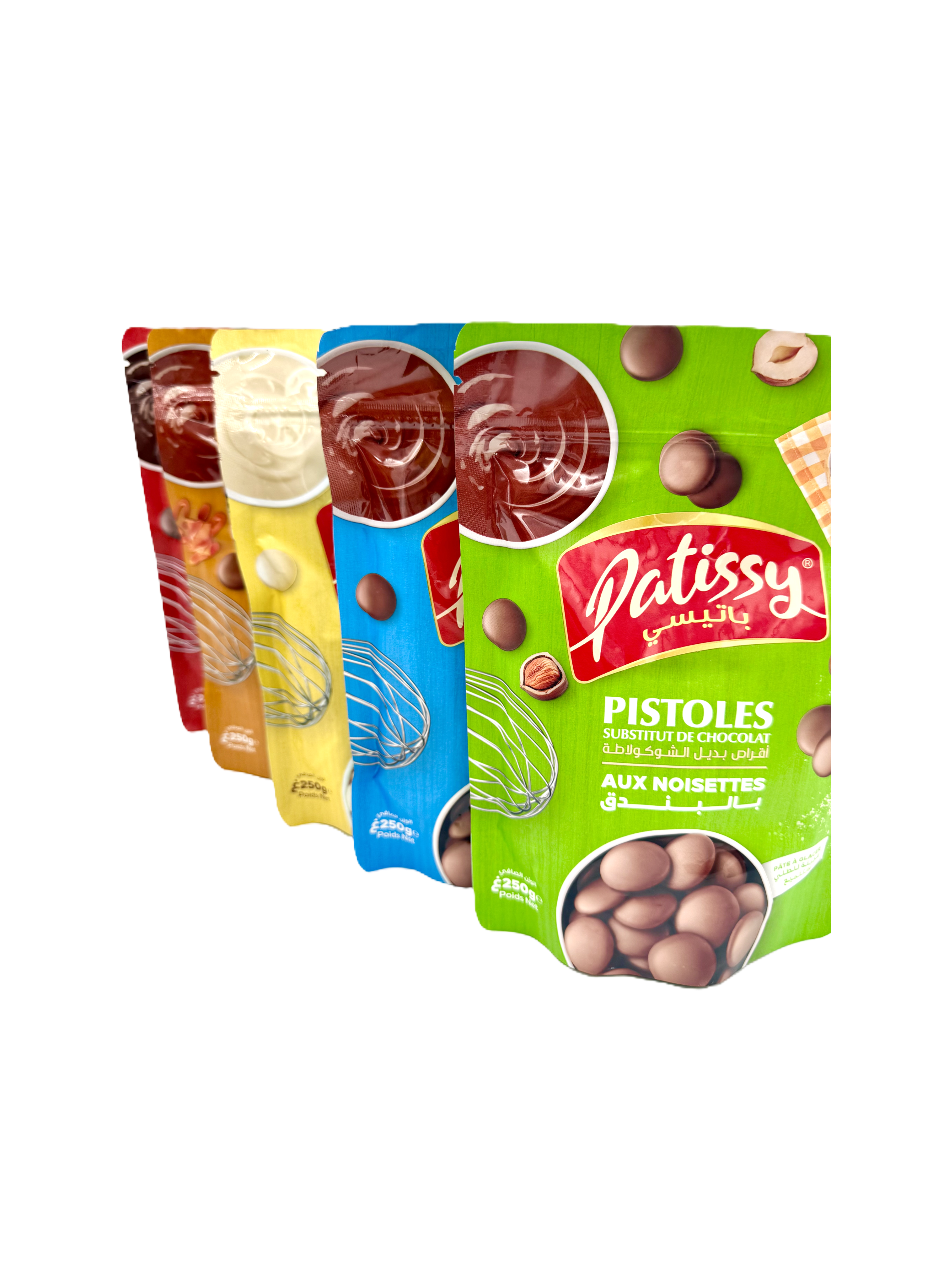 Pistoles Substitut White 250G PATISSY