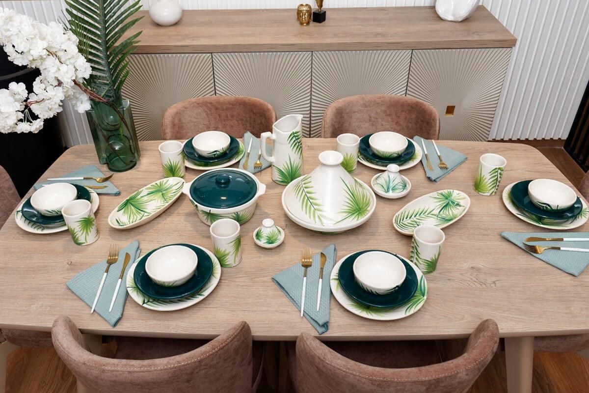 Ceramic Kitchen Set 35 Pieces
