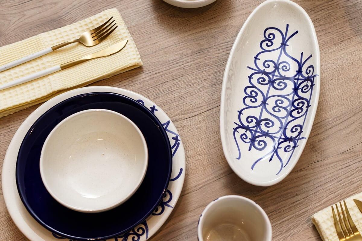 Ceramic Kitchen Set 35 Pieces