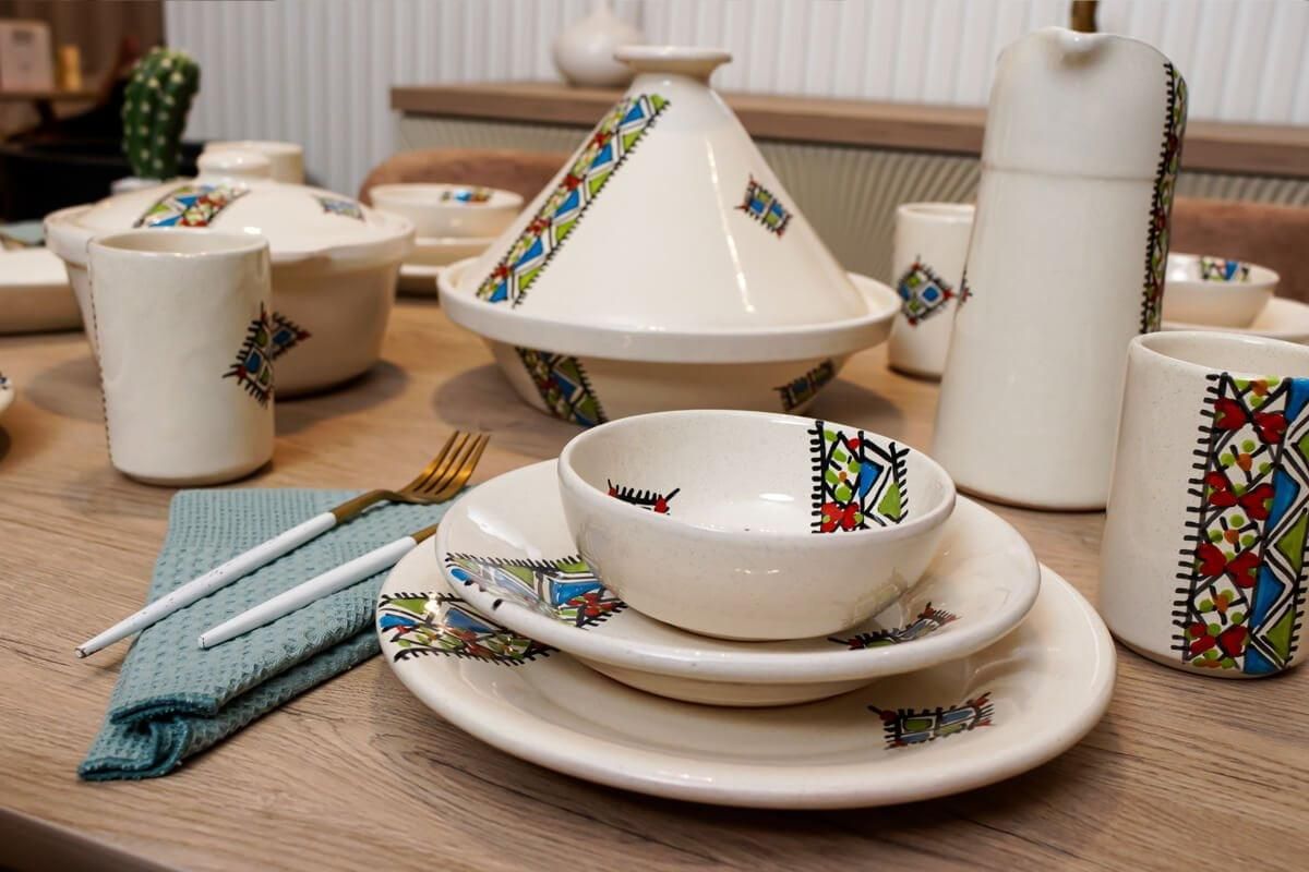 Ceramic Kitchen Set 35 Pieces