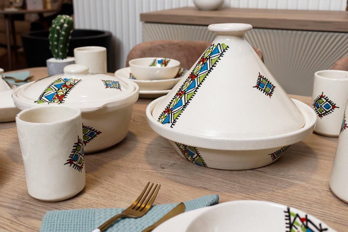 Ceramic Kitchen Set 35 Pieces