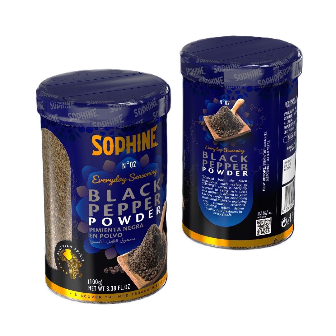 SOPHINE Black pepper Powder 80G