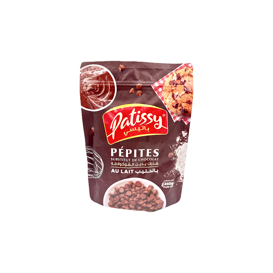 Chip Substitut Milk 250G PATISSY