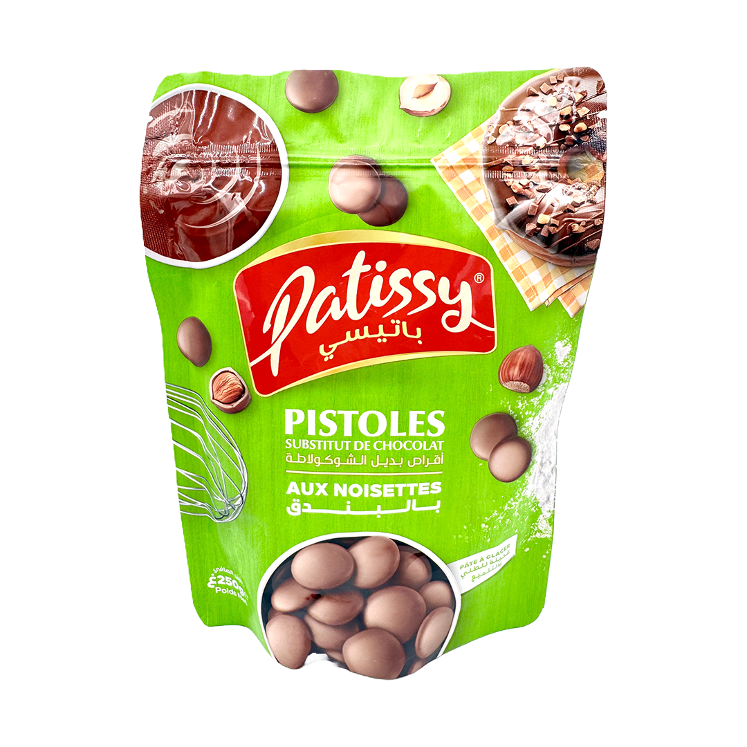 Pistoles Substitut Hazelnut 250G PATISSY